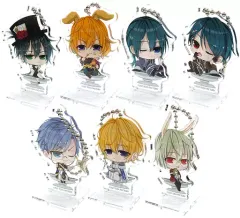 【中古】雑貨 [単品] 集合 描きおろしちびキャラアクリルスタンドキーホルダー7個セット 「Switchソフト スペードの国のアリス ～Wonderful White World～ アニメイト限定セット」 同梱特典