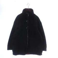 アイスバーグ ICEBERG ジャケット アウター ナイロン ハイネック ロゴ バックプリント フード収納式 ジップアップ 46 M 紺 ネイビー /XZ ■GY99のサムネイル