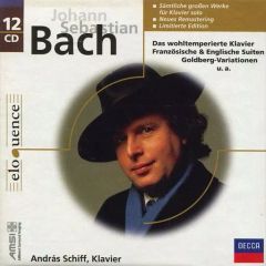 バッハ 鍵盤楽器のための作品集12CD アンドラーシュ シフ(ピアノ