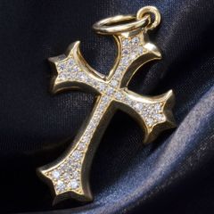 定価39万6000円 本物 長渕剛さん【別注リバーシブル】K18クロス