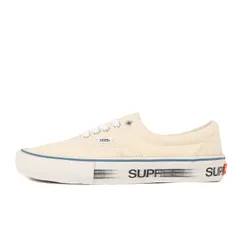 【新品】Supreme シュプリーム サイズ:27.5cm / VANS ERA PRO MOTION LOGO / バンズ エラ プロ モーションロゴ / ホワイト 白 / US9.5 / ローカット スニーカー シューズ 靴 / コラボ 別注