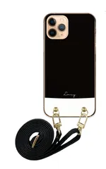 Galaxy S21 5G SC-51B SCG09 ギャラクシーS21 スマホケース スマホショルダー バイカラー シンプル かわいい ブルー レザーベルト ストラップ 調節可能 130cm  カラー08