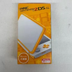 【東店24-534-2501】【店舗併売】Newニンテンドー2DS LL　ホワイト×オレンジ