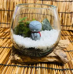 手毬 手鞠 てまり お地蔵さんと柿の木 紅葉 No100