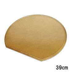 半月膳 トレー トレイ お盆 金 39cm 日本製 お膳 会席膳 半月盆 D型 かまぼこ型 おしゃれ 食器 越前漆器 割れない 耐久 食器 業務用漆器