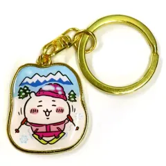 【中古】キーホルダー ちいかわ ダイカットキーホルダー スキー 「ちいかわ なんか小さくてかわいいやつ」 リゾート限定