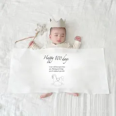 バースデー タペストリー 横長 飾り付け 飾り用  女の子 男の子 子供バースデータペストリー 100日祝い birthday　誕生日 飾り付け 写真撮影 シンプル インテリアleigao06