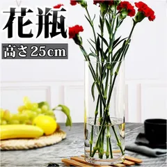 ☆ フラワーベース 花瓶 pmygrass11 フラワーベース 花瓶 ガラス 花びん かびん 一輪挿し 生け花 花器 大きい 大きめ 円柱 ガラス瓶 ドライフラワー モダン 北欧 おしゃれ 透明 インテリア シンプル クリア 寝室 リビング 玄関