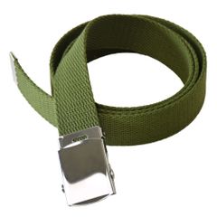 GIベルト《カーキ》 新品 未使用 ガチャベルト キャンバス 120cm 大寸 L寸 【C9S】【メール便3】 ファッション