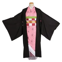 【1～3日以内に発送！】コスプレ衣装 鬼滅の刃 風 竈門禰豆子 かまどねずこ 鬼殺隊 隊服衣装 《女性Mサイズ》