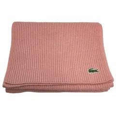 ラコステ LACOSTE リブ ニット マフラー  レディース 表記無 のサムネイル