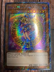 遊戯王　 英語版 ブラック・マジシャン・ガール プラチナシークレットレア
