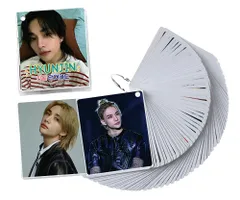 STRAY KIDS スキズ ヒョンジン グッズ 韓国語 単語カード 単語帳 63枚入 + ケース付 K-POP