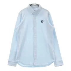 サイズ：5 JACK BUNNY ジャックバニー  長袖シャツ ボタンダウン  ブルー系 [240101319279] ゴルフウェア メンズ ストスト