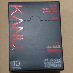 韓国限定 KANU カヌ ミニダークローストアメリカーノ10本  韓国 コーヒー お試し用