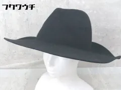 ■ Ungrid アングリッド ウール 中折れ ハット 帽子 ブラック サイズF レディース 【中古】 【1002801375393】のサムネイル