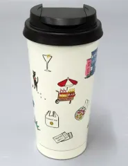 【中古】マグカップ･湯のみ ステンレスタンブラー kate spade New York Cityscape 473ml 「スターバックスコーヒー×ケイト・スペード ニューヨーク」