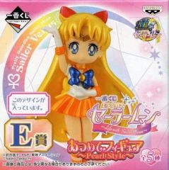[중고] 트레이딩 피겨 세일러 비너스 [이치 반 쿠지 미소녀 전사 세일러 문 ~Life with Sailor Moon~] E상 모아 피규어~Pearl Style~