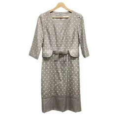 Courreges クレージュ レトロ ヴィンテージ ドット ワンピース Courreges クレージュ ワンピース サイズ:40 ホワイト