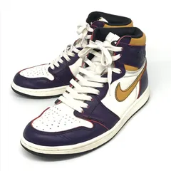 【倉吉店】 中古 NIKE | ナイキ スニーカー SB AIR JORDAN 1 RETRO HIGH OG DEFIANT LA to CHICAGO CD6578-507 パープル 【126】