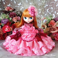 ベルサイユの薔薇 アネモネピンクの微笑み あふれる愛に包まれたプリティープリンセスフリルドールドレス