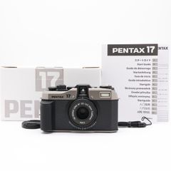 ＜美品＞PENTAX 17 フィルムカメラ｜ハーフサイズ｜初心者・カメラ女子にも人気｜軽量＆コンパクト｜AE搭載で簡単操作｜動作・光学良好