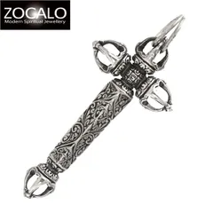 【新品】ZOCALO ソカロ クラウン・ドージェ・クロス・ペンダント（XS）シルバー ZZPDS-0110のサムネイル