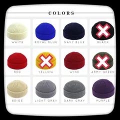 ニット帽　ニットキャップ　1点　浅め　ビーニー　韓国　メンズ レディース