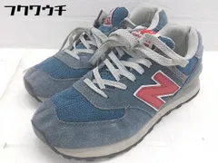◇ NEW BALANCE ニューバランス WL574NIN スニーカー シューズ サイズUS 7 1/2 EU 38 UK 5 1/2 ネイビー系 レディース 【1103040007684】