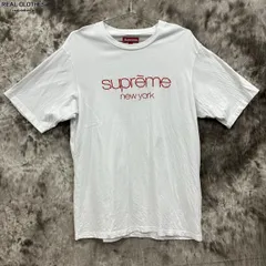 supreme classic logo tee mの人気アイテム - メルカリ