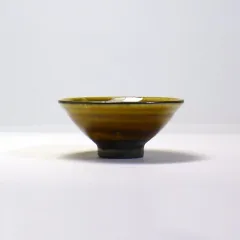坂本創『イッチン・鉄釉七寸鉢（深皿）』／小鹿田 坂本工窯 古民藝 李朝 タパ 坂本創『イッチン・鉄釉七寸鉢（深皿）』／小鹿田 坂本工窯 古