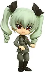 【中古】(未使用･未開封品)コトブキヤ キューポッシュ ガールズ&パンツァー 劇場版 アンチョビ ノンスケール PVC製 塗装済み可動フィギュア