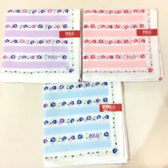 新品未使用☆POLO ポロ レディース ハンカチ 3枚セット