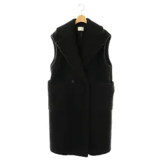 美品♡ルフィル LEPHILペプラムニット ジレ♡ LE PHIL(ル フィル)｜ダブルクロスペプラムジレ/ホワイト の通販
