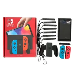 186000 現状品 Nintendo Switch 有機ELモデル HEG-001  ネオンブルー/ネオンレッド
