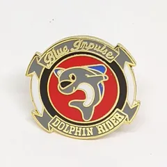 自衛隊グッズ ピンバッジ ブルーインパルスドルフィンライダー  航空自衛隊 陸上自衛隊 海上自衛隊 JASDF JGSDF JMSDF