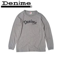 DENIME グレー プリント 半袖Tシャツのサムネイル