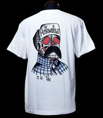 kustomstyle カスタムスタイル Tシャツ (KST2510WH) flipup skull T-shirt カラー：ホワイト 5,500円(内税)