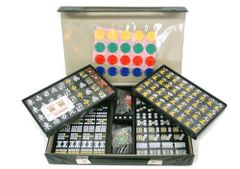 【迅速発送】NorthwaySports 麻雀牌【金龍(黒牌)】