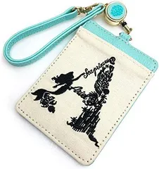 ディズニー アリエル リトルマーメイド リール付きIC カードケース  イニシャル刺繍  221688 在庫限り