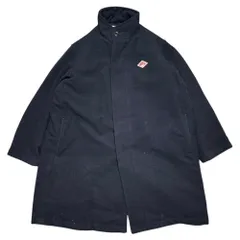 DANTON(ダントン) Stand Collar Wool Down Coat スタンドカラー ウール ダウンコート DT-A0456 34(XS程度) ネイビー