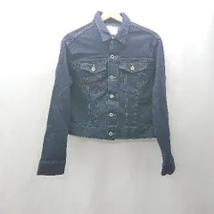 ◇ ⊇ OPAQUE.CLIP オペークドットクリップ 長袖 デニムジャケット Gジャン サイズM インディゴブルー系 レディース E  【1410290067826】