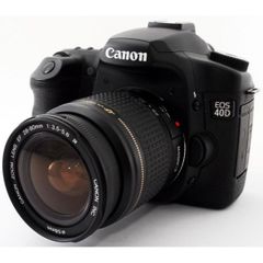 ☆スマホに送れる一眼レフ☆本格入門☆望遠☆キャノンEOS40Dセット cr