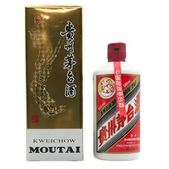 貴州茅台酒 マオタイ MOUTAI 2023年　袋付き 貴州茅台酒(キシュウマオタイシュ) 2021年 53° 500ml 箱付 天女