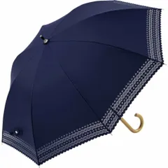 ☆ ヒートカットネイビー ☆ 晴雨兼用 手開き式長傘 50cm 晴雨兼用 長傘 50cm 晴雨兼用傘 傘 かさ レディース 雨傘 日傘 パラソル ブラックコーティング アンブレラ おしゃれ かわいい 可愛い シンプル 通勤 通学 手開き 女性 婦人 女の子