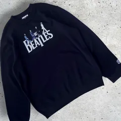 アドミラルゴルフ ビートルズ コラボ ニット ホワイト 総柄 Lサイズ アドミラルゴルフ ビートルズ コラボ ニット ホワイト 総柄 L