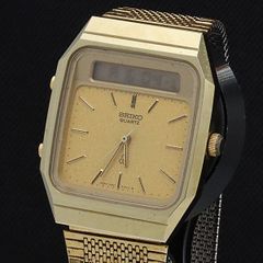 SEIKO セイコー 腕時計 稼働品 H357-509A 電池交換済 ゴールド - メルカリ