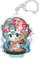 【中古】キーホルダー 初音ミク(舞妓体験/ミニキャラ) 「VOCALOID 初音ミク トレーディングアクリルキーホルダー はんなり京都」