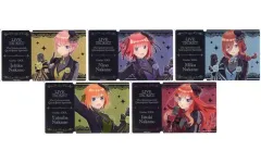 【中古】キャラカード 全5種セット 「五等分の花嫁* トレーディングアクリルカード ゴシックアイドルver.」 TSUTAYA限定