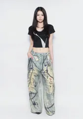 新品 確実正規品 THEREDTHREAD S print sweat1 toys